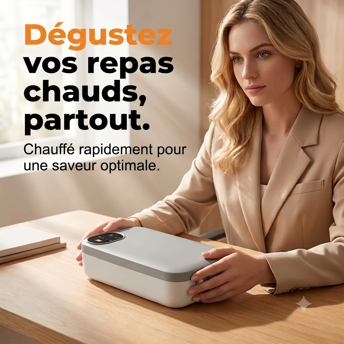 WarmBox – La gamelle chauffante portable à température réglable