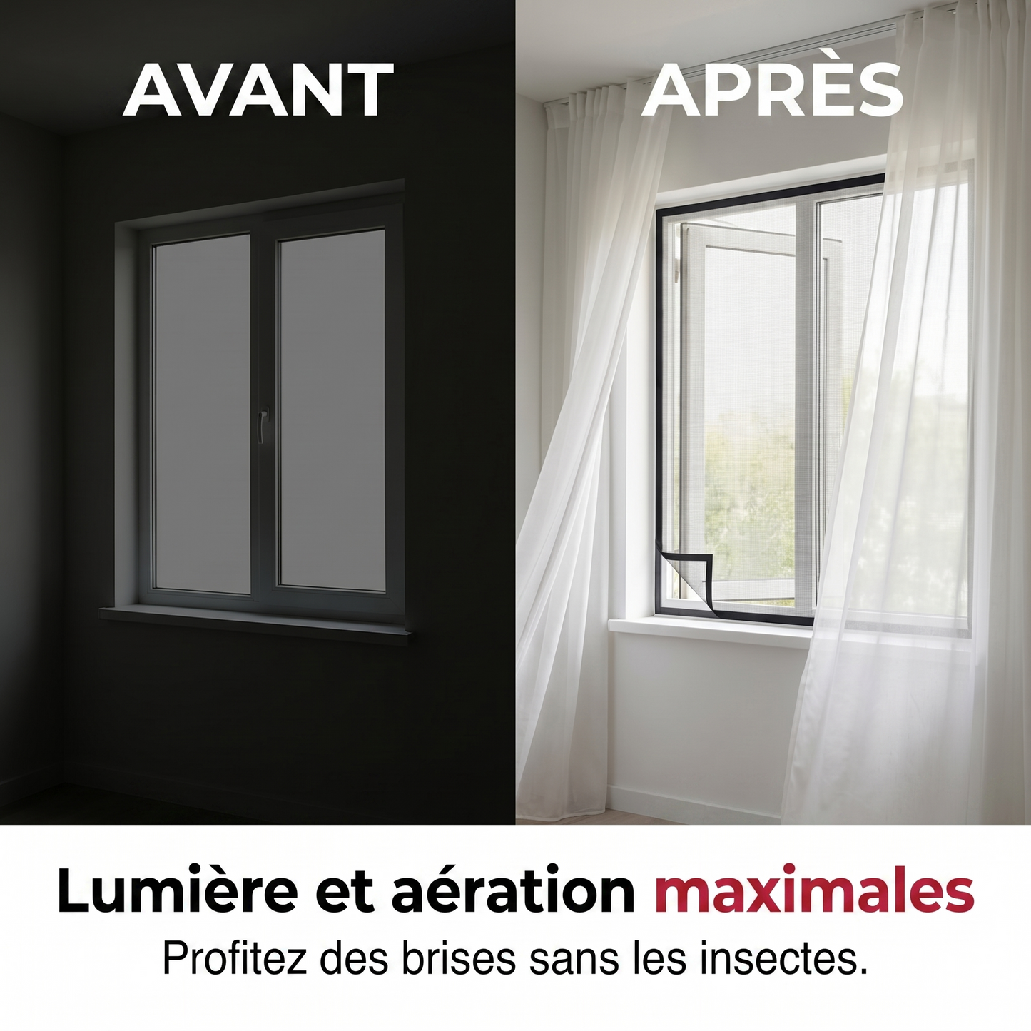 ClearView Pro – L'écran magnétique anti-insectes pour aérer en toute tranquillité