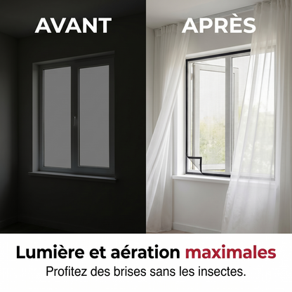 ClearView Pro – L'écran magnétique anti-insectes pour aérer en toute tranquillité