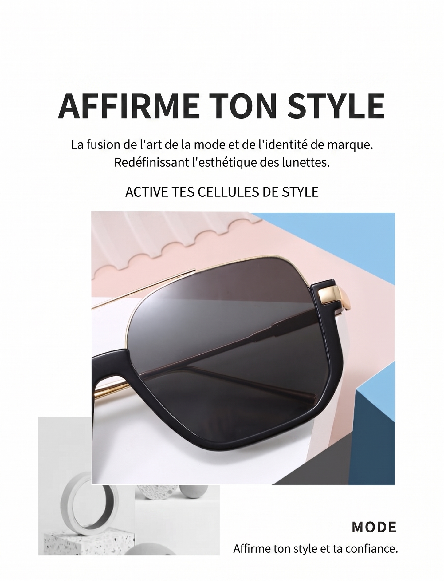 OptiStyle UV – Les verres teintés élégants offrant une protection totale contre les rayons UVA et UVB