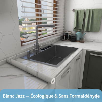 EasyProtect Marble – Le film protecteur sur mesure, imperméable et facile à nettoyer