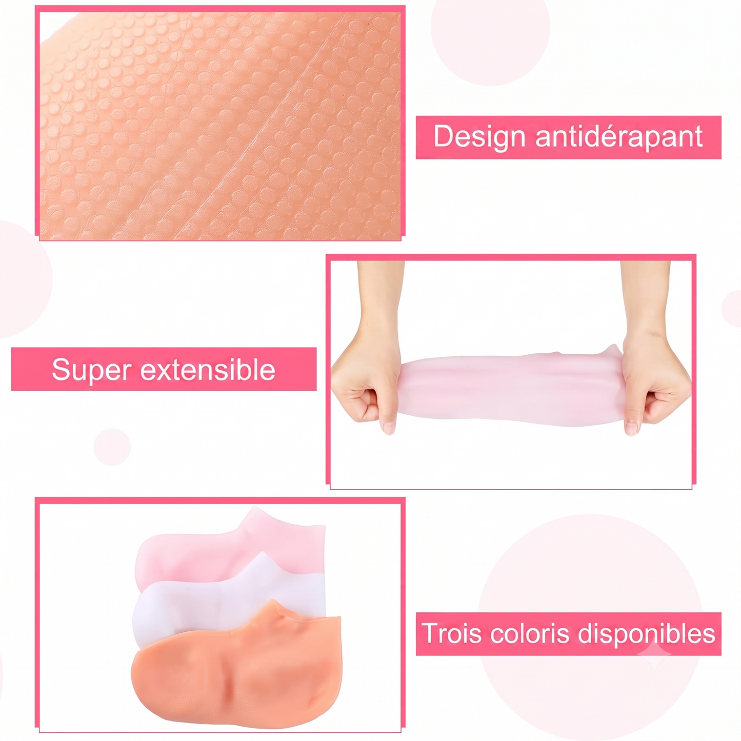 EasyGlowEasyGlow – Utilisation simple avec votre crème pour des pieds magnifiquement doux