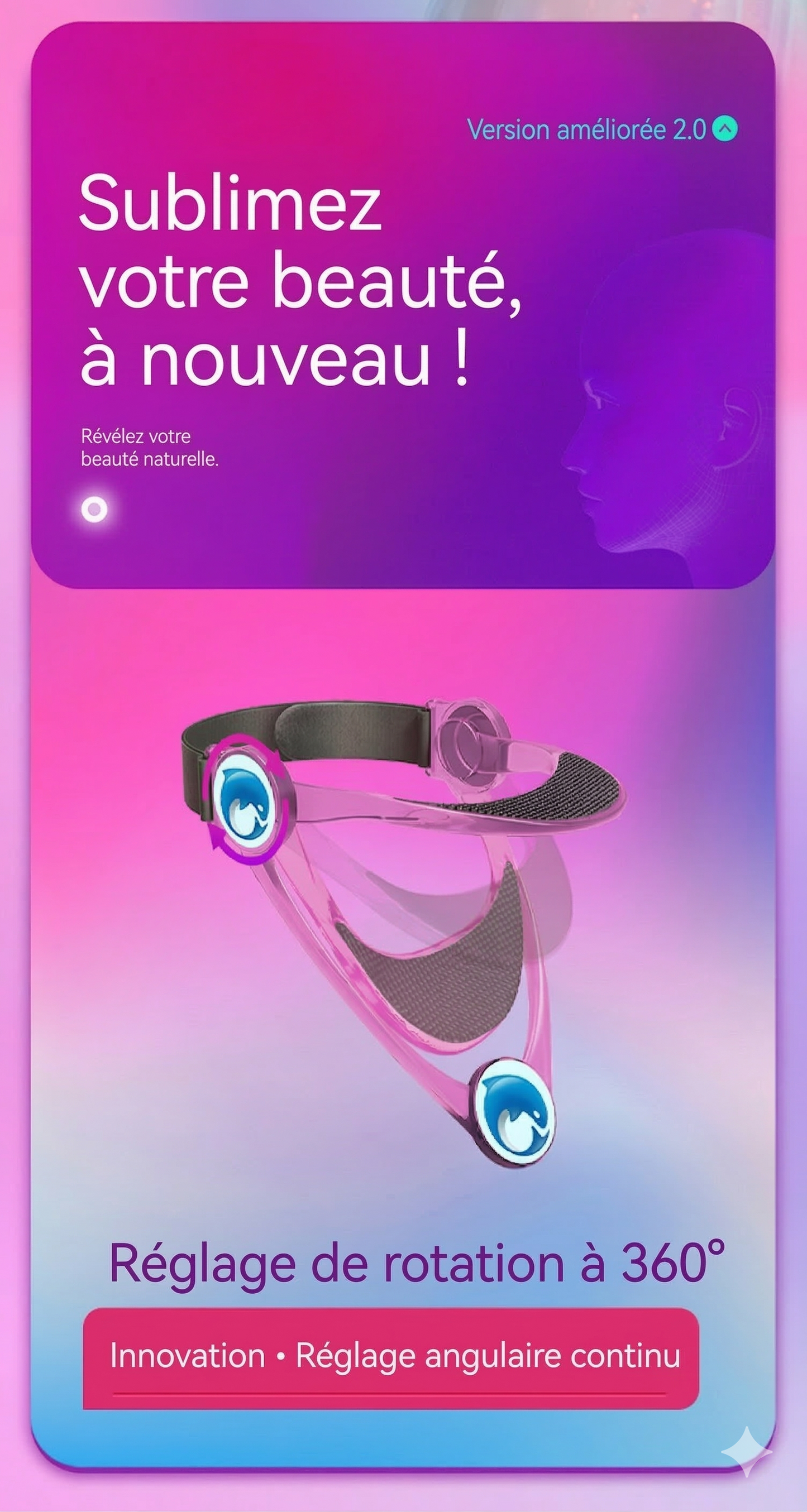 SilicoComfort™ – Appui ergonomique en silicone souple et respirant