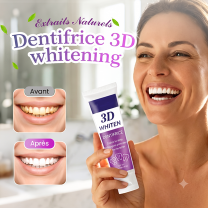 WhiteSmile – Le dentifrice blanchissant aux ingrédients naturels