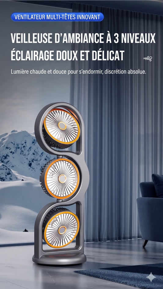 OmniFlow 360 – Le circulateur d'air indépendant multi-directions