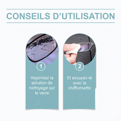 LensClear – Le spray réparateur anti-rayures pour tous vos verres