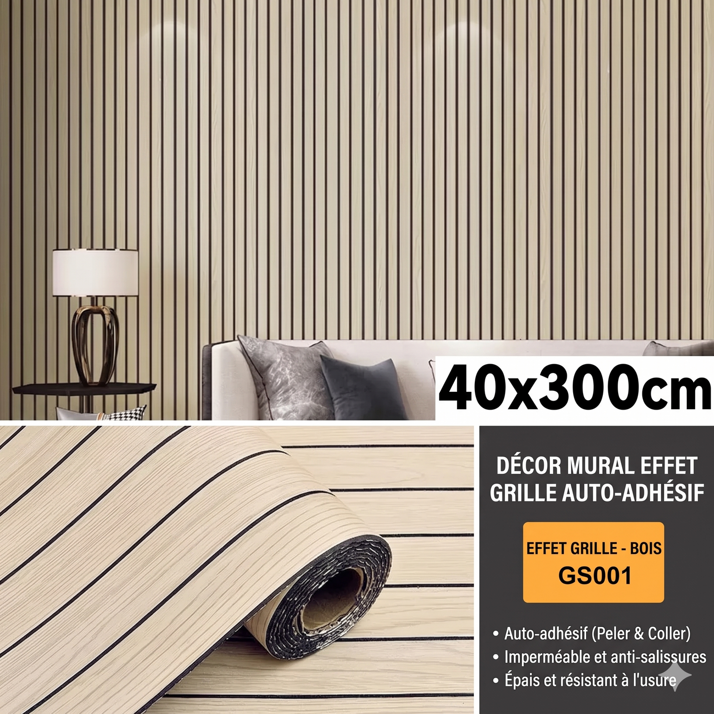 Woodline 3D Pro – Les panneaux muraux texturés pour un intérieur chaleureux et moderne