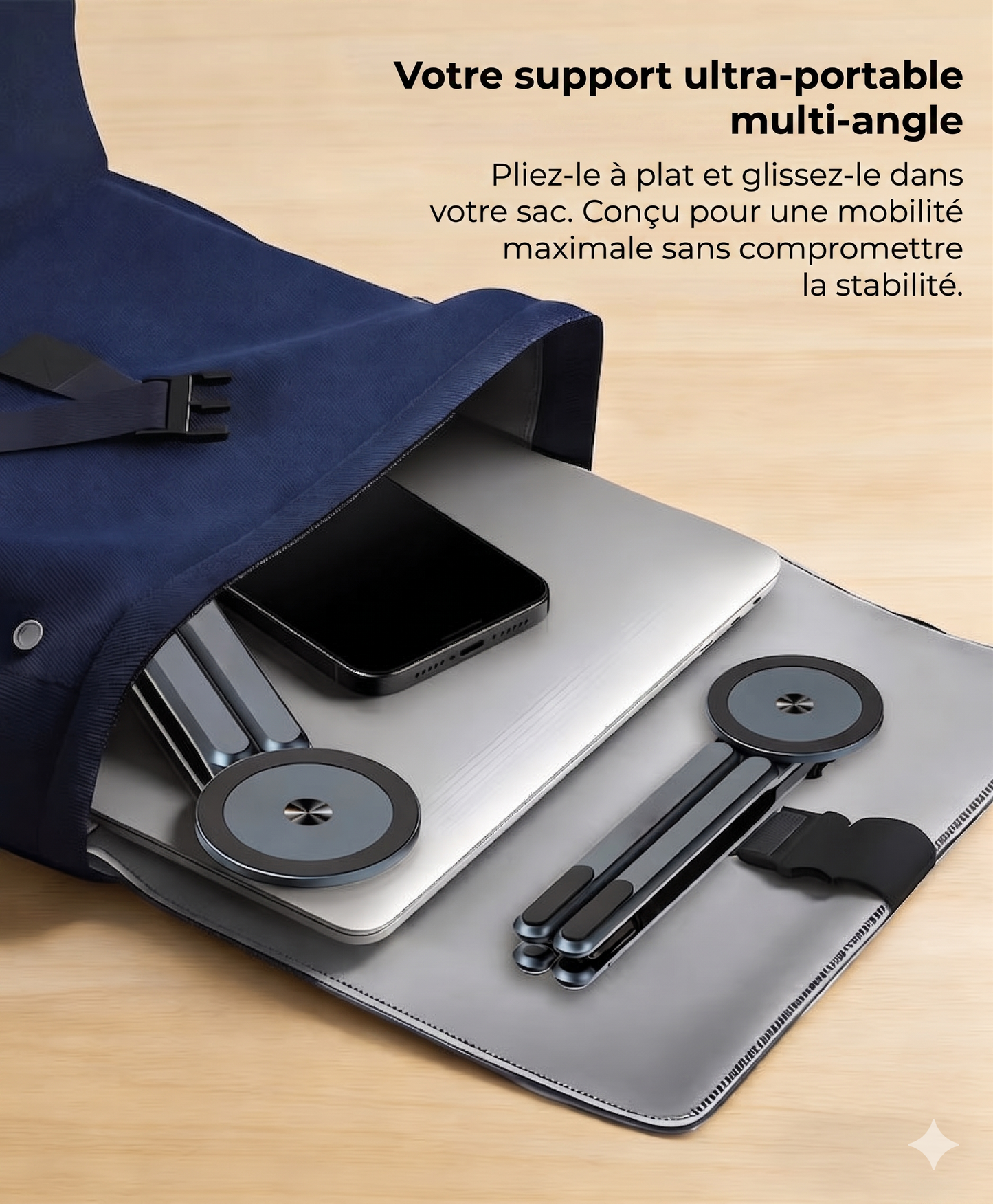 MultiStand – Le support ergonomique 3-en-1 pour tous vos appareils