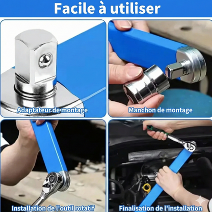 DuoFlex™ – Une clé pour tous les angles
