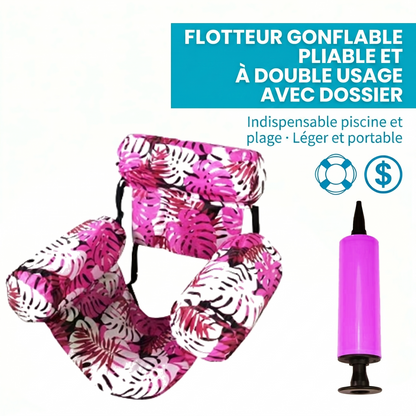 AquaLoung – Le siège ergonomique avec porte-gobelet intégré pour un confort chic et absolu sur l'eau