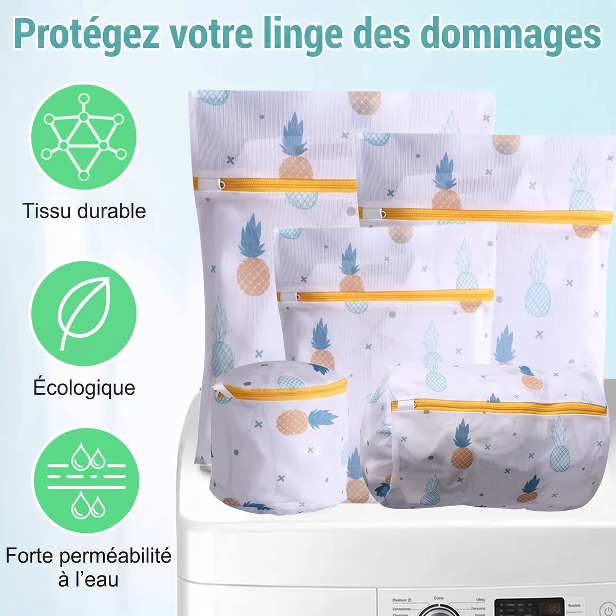 DelicateCare – Protection optimale pour préserver la douceur et la forme de vos textiles fragiles