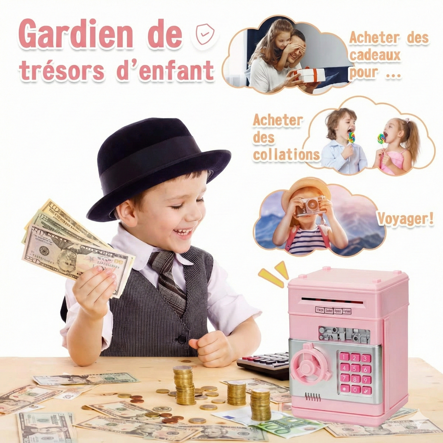 KidBank™ – Mon premier vrai coffre-fort