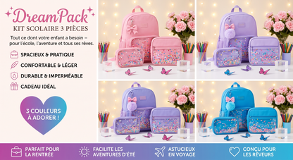 GlitterBag Pro – Le sac 3-en-1 durable pour les enfants
