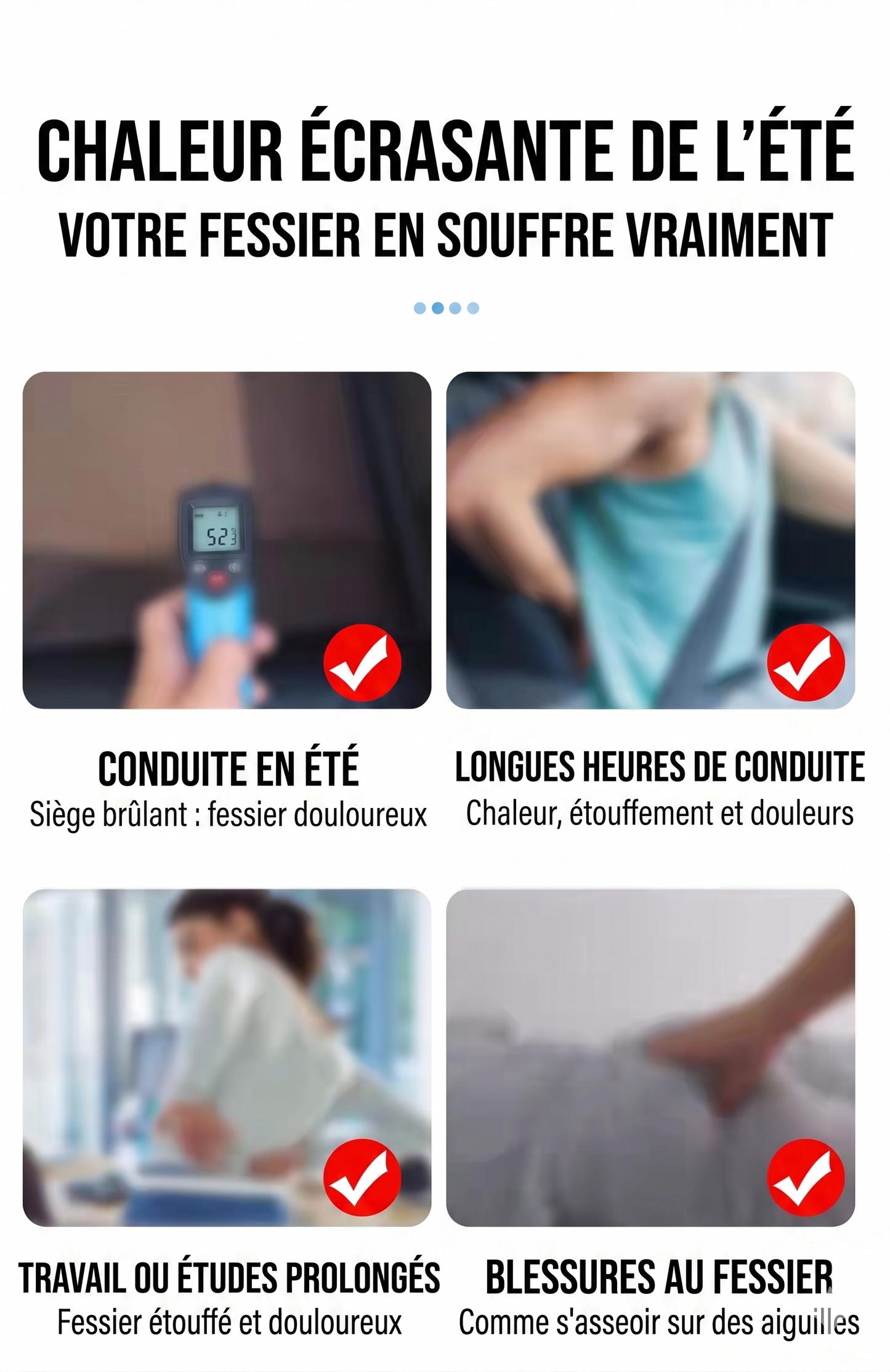 ErgoNes – Le support polyvalent et ultra-résistant pour transformer n'importe quel siège en nuage de confort