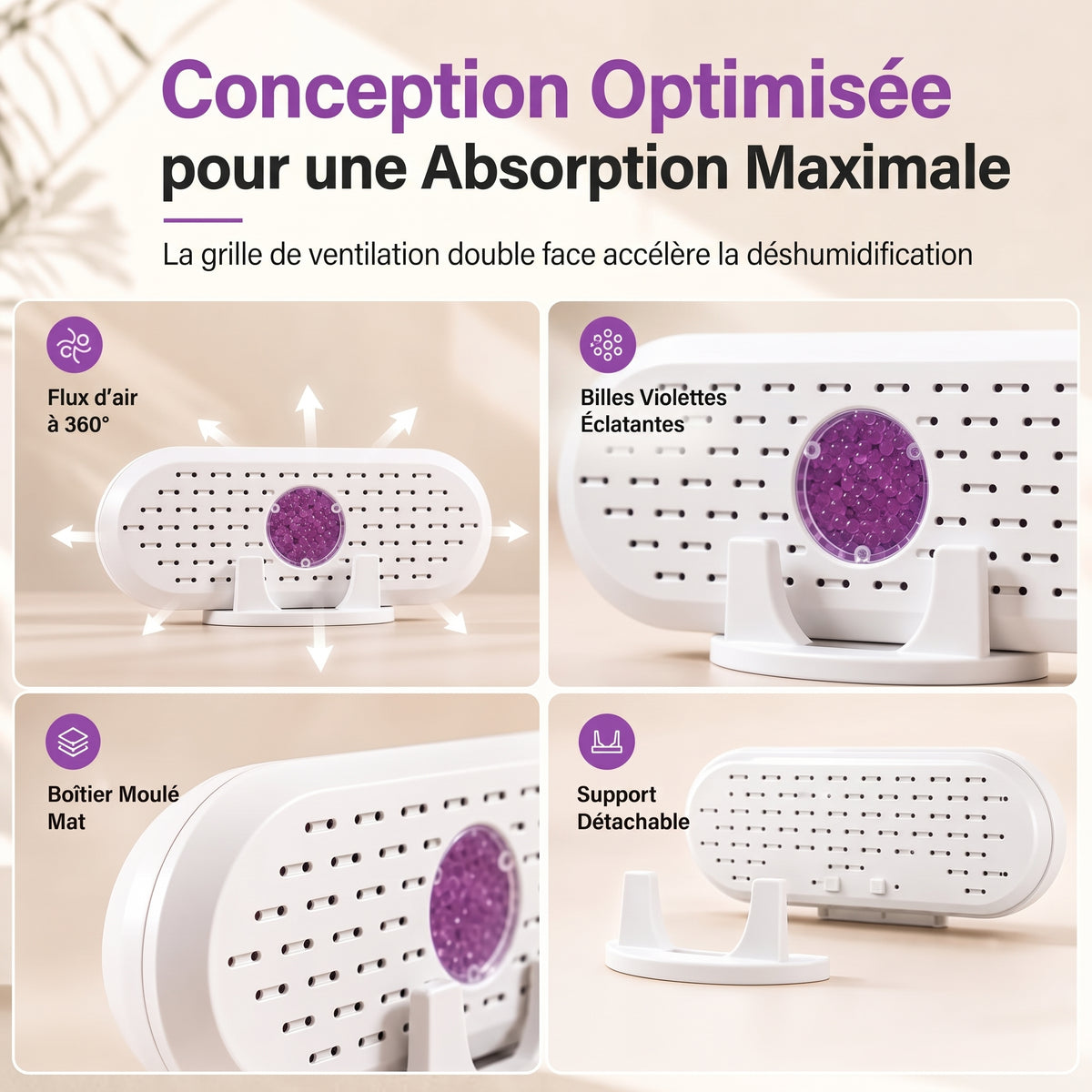 FreshWardrobe – L'anti-humidité écologique réutilisable à l'infini