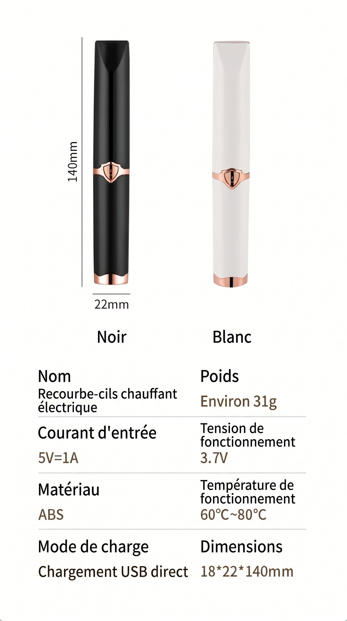 HeatCurl – L'appareil thermique nomade pour des cils parfaits