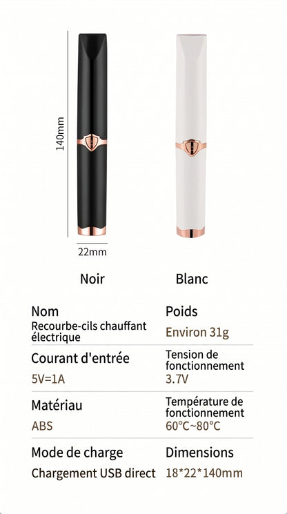 HeatCurl – L'appareil thermique nomade pour des cils parfaits