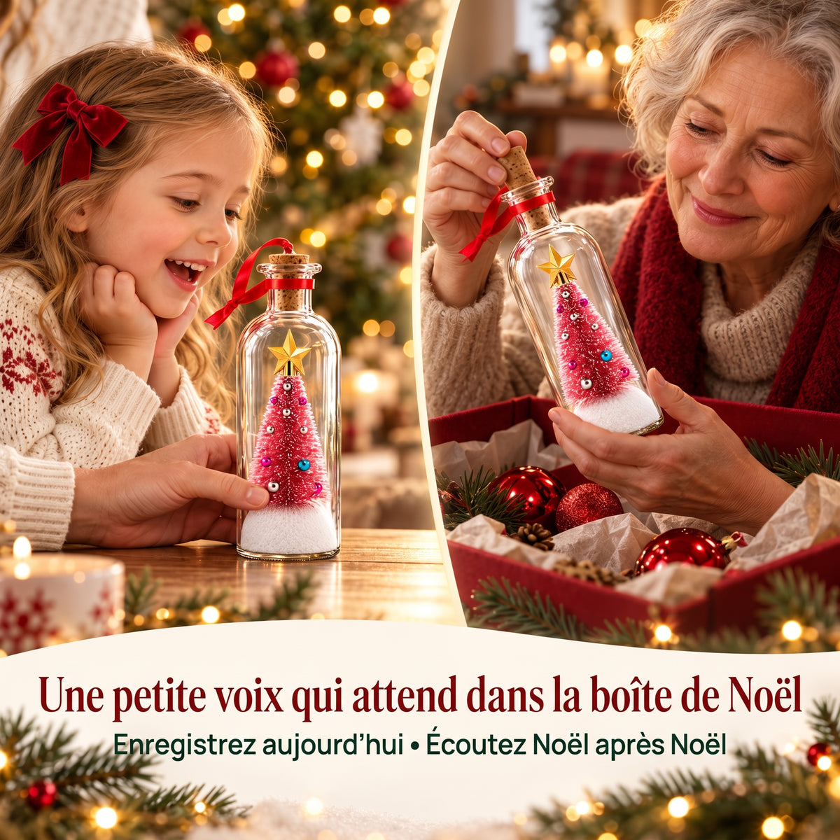 VoiceMagic – Le flacon souvenir vocal de Noël
