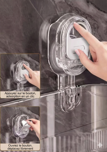 Étagère Murale™ – Sans perçage, fixation ultra-forte   （Lot de 2 pièces ）