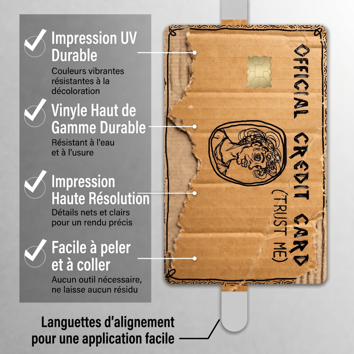 DuraVinyl – Vinyle robuste avec impression UV longue durée pour protéger vos cartes des  (Lot de 10 )