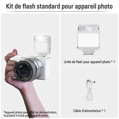 FlashMini – Le mini flash d'appareil photo à double mode