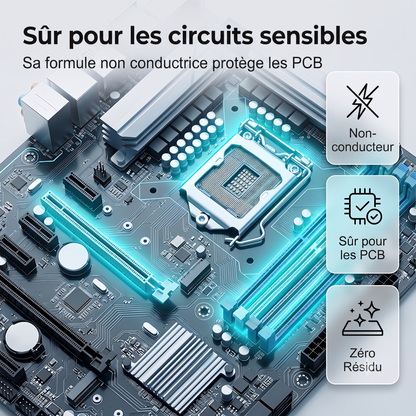 ZeroTrace – L'évaporation immédiate pour éliminer graisse et oxydation sans aucun résidu