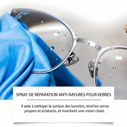 LensClear – Le spray réparateur anti-rayures pour tous vos verres