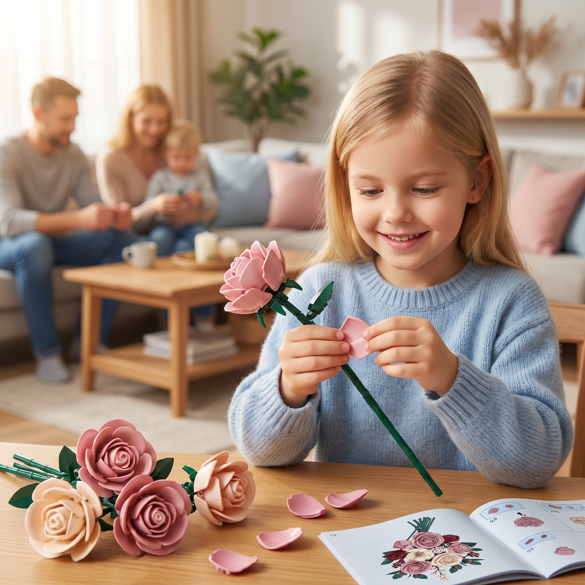 BrickBloom – Le bouquet floral en briques à construire soi-même