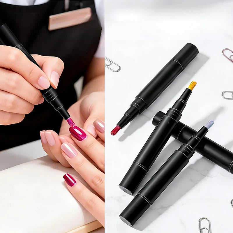 SalonPen – Stylo gel 3-en-1 révolutionnaire, Application ultra-précise à domicile
