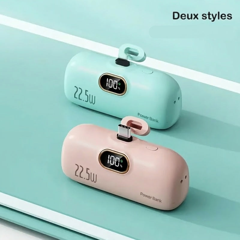 PocketPower 22.5W – La mini batterie externe ultra-compacte pour une charge rapide toujours à portée de main