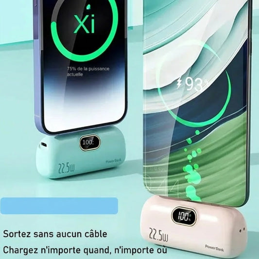 PocketPower 22.5W – La mini batterie externe ultra-compacte pour une charge rapide toujours à portée de main