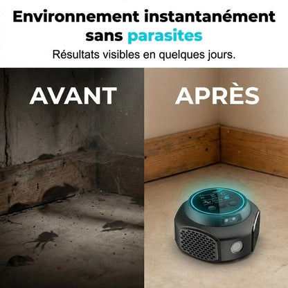 PestBlock Touch – Le répulsif haute puissance à fréquences dynamiques sans produits chimiques