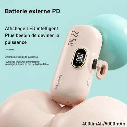 PocketPower 22.5W – La mini batterie externe ultra-compacte pour une charge rapide toujours à portée de main