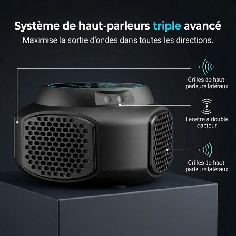 PestBlock Touch – Le répulsif haute puissance à fréquences dynamiques sans produits chimiques