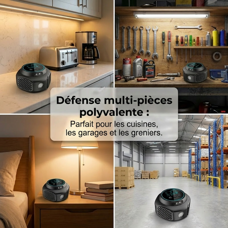 PestBlock Touch – Le répulsif haute puissance à fréquences dynamiques sans produits chimiques