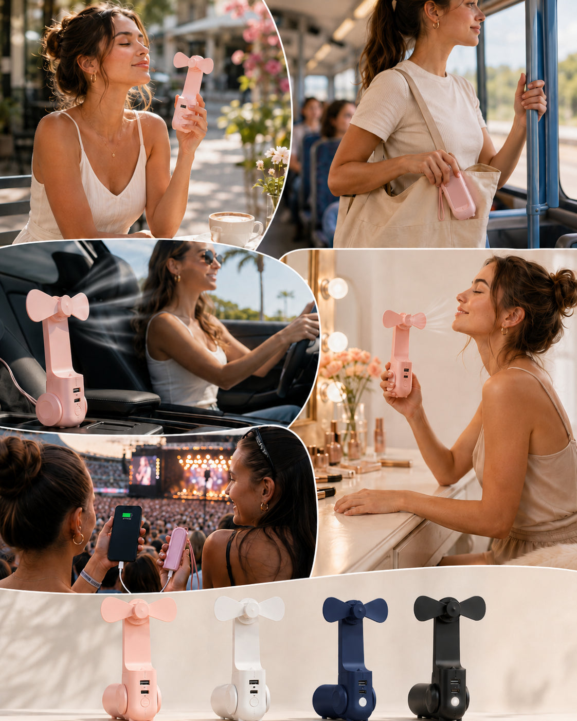 BreezePack 3-en-1 – La fraîcheur nomade qui recharge votre quotidien