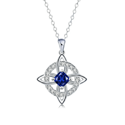 WitchKnot Mystic – Le collier nœud de sorcière avec votre pierre de naissance