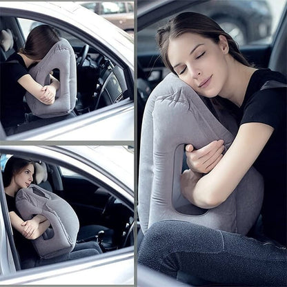 SleepCloud – Le coussin de voyage ergonomique gonflable