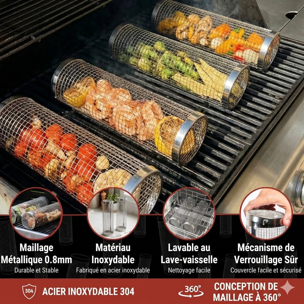 BBQ-Perfect – L'accessoire de grillade professionnel pour des repas conviviaux toujours réussis