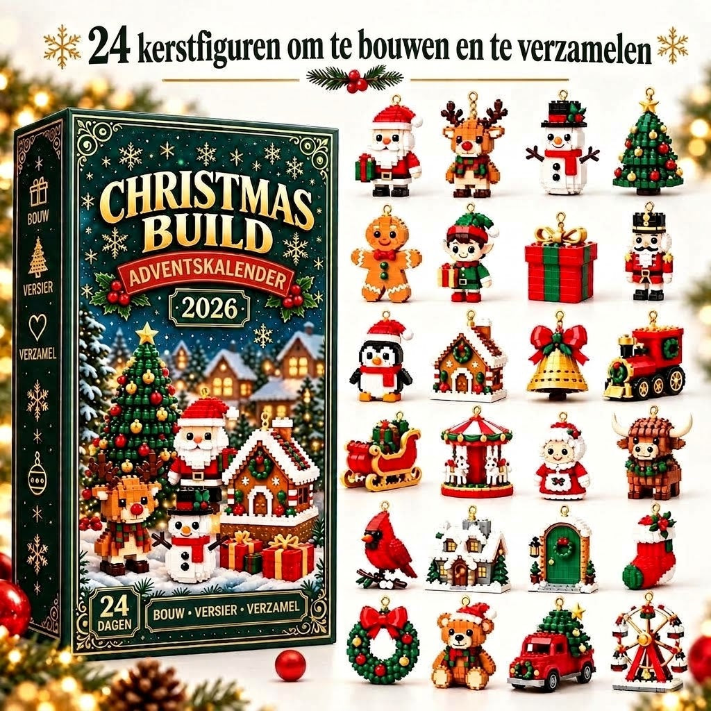 AdventBrick – Les 24 décorations de sapin en briques