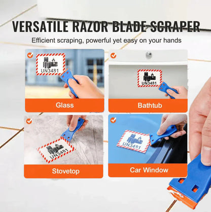 ScrapSafe – Le grattoir anti-rayures qui élimine les résidus tenaces