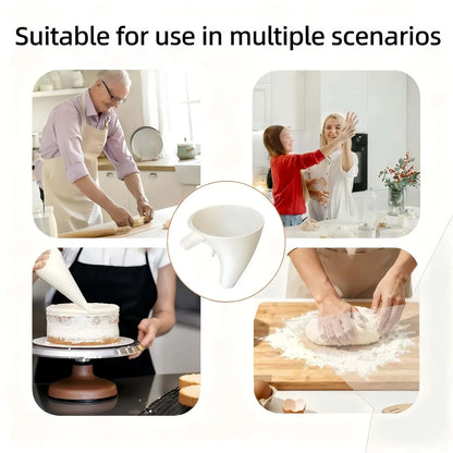 FluxPâtissier™ – Guide d'ingrédients intelligent pour mélange continu et plan de travail propre