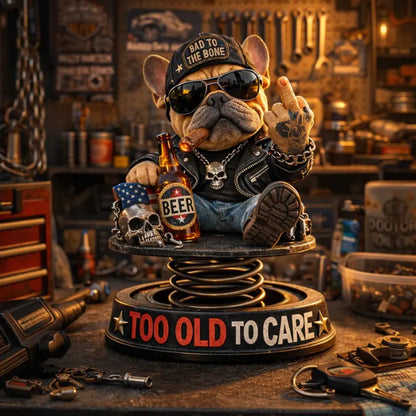 BullyRoad Pro – Le bouledogue à tête hocheuse plein d'attitude pour votre voiture