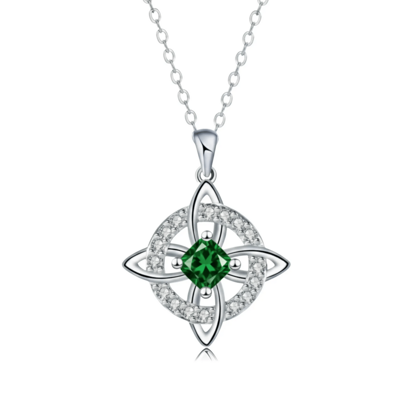 WitchKnot Mystic – Le collier nœud de sorcière avec votre pierre de naissance