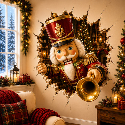 MagicWall – Le sticker mural 3D effet trompe-l'œil de Noël