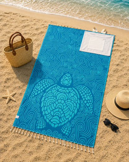 BeachMate Transform – Le sac-serviette 2-en-1 qui allège vos journées d'été