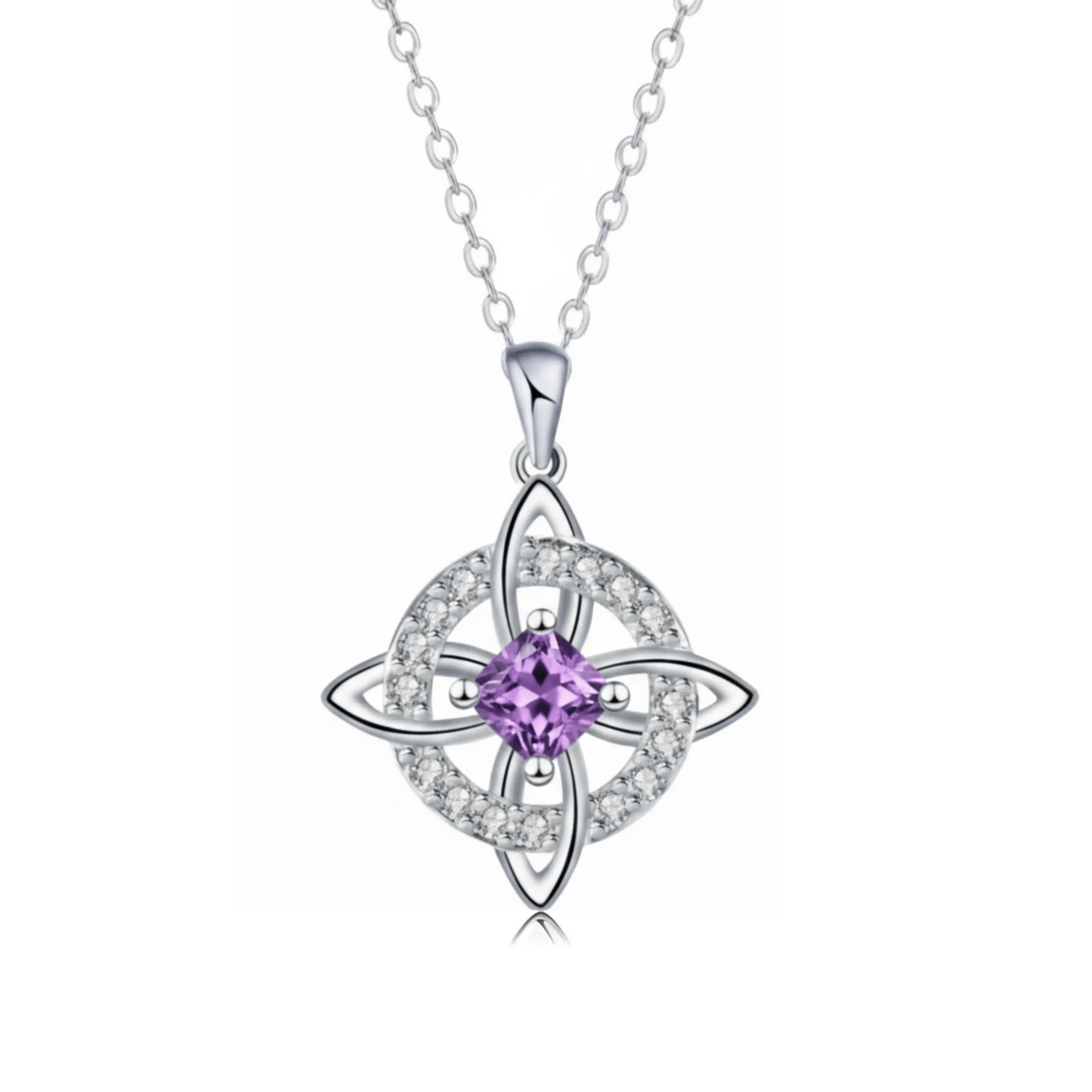 WitchKnot Mystic – Le collier nœud de sorcière avec votre pierre de naissance