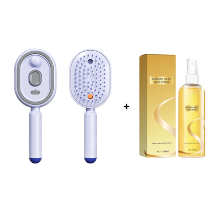 ScalpMist Pro – La brosse massante 2-en-1 avec spray nourrissant intégré