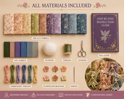 FéerieCouture – Le kit DIY pour donner vie à vos fées enchantées