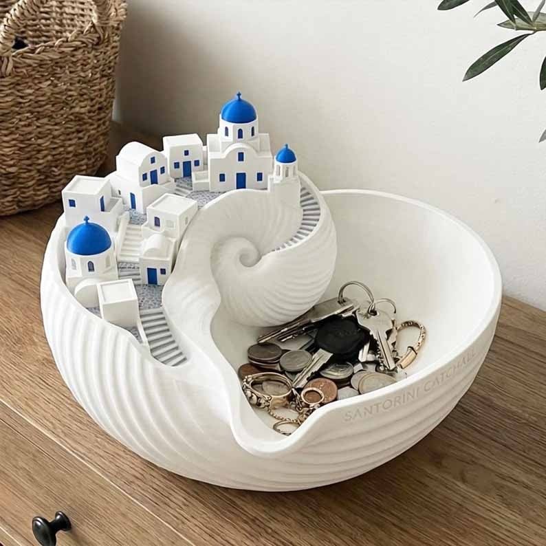 Santorini Charm Pro – Le bol vide-poches élégant pour sublimer votre intérieur